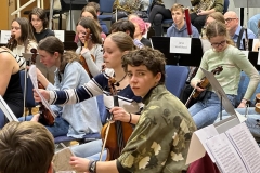 Společný koncert orchestru z více  ZUŠ 17.2.2024 v Liberci